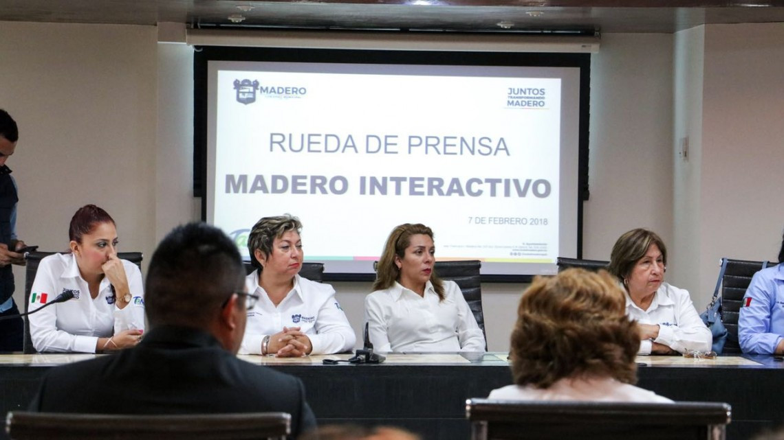 “Madero Interactivo” informa sobre dinámica de acciones de Gobierno