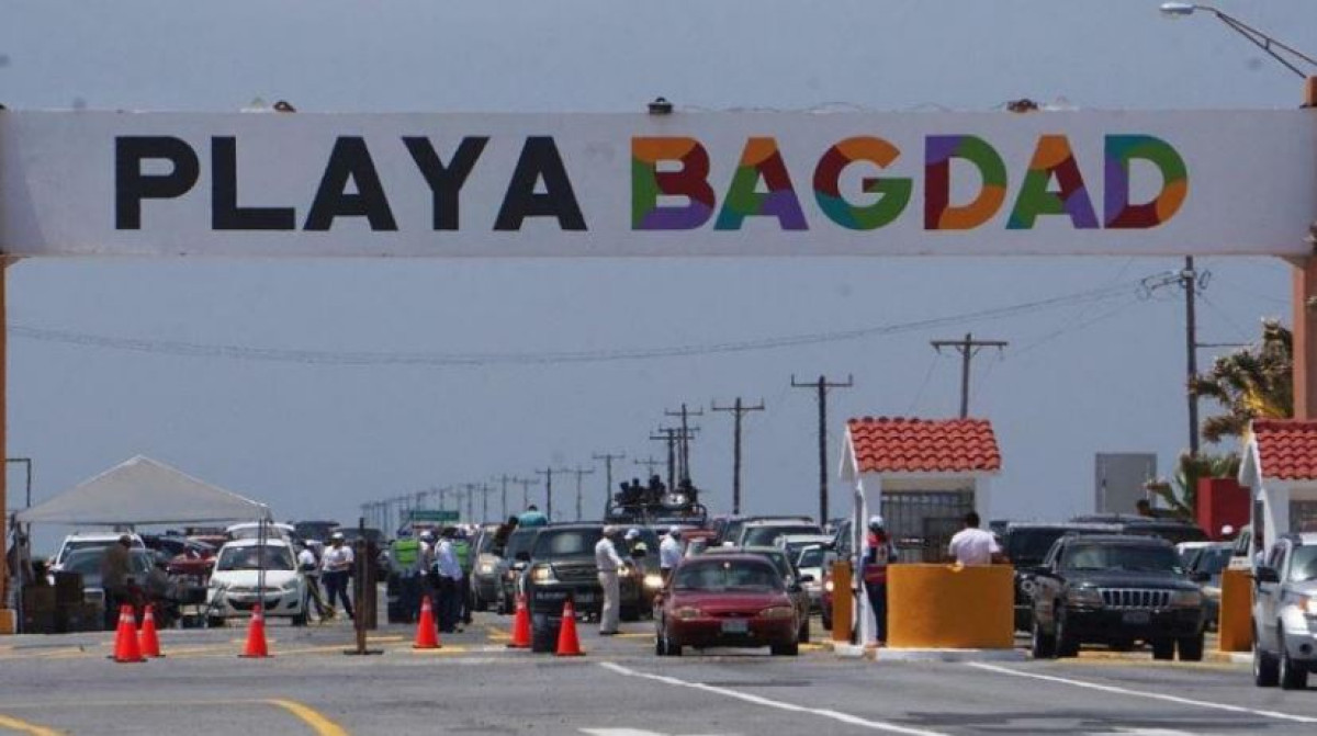 Anuncian reapertura de Playa Bagdad por vacaciones de Semana Santa