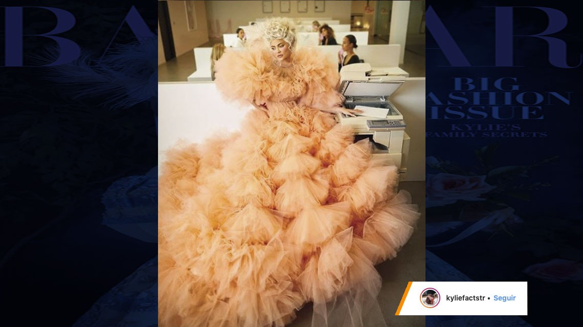 Kylie Jenner se transforma en María Antonieta para la portada de Harper's Baazar