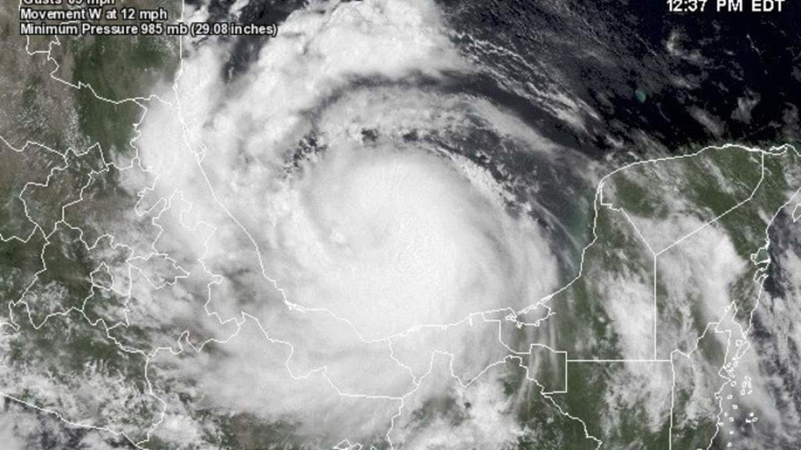 Espera Veracruz ingreso de 'Franklin' en cuestión de minutos