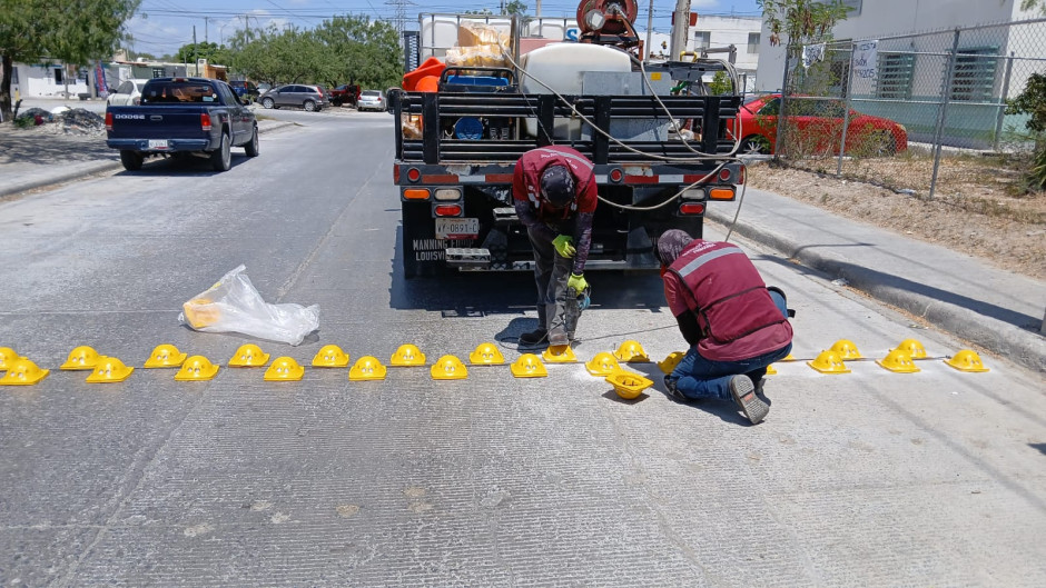 Refuerza Gobierno de Carlos Peña Ortiz señalización vial 