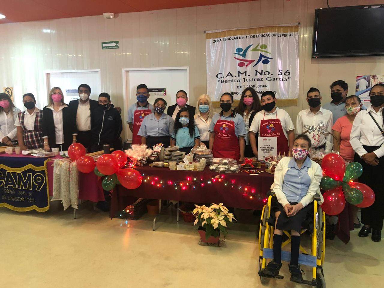 CAM 56 capacita a menores con discapacidad para que tengan inclusión laboral en Nuevo Laredo