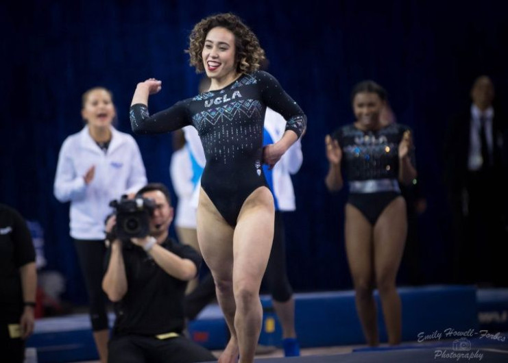 Katelyn Ohashi vuelve a obtener una calificación perfecta en gimnasia