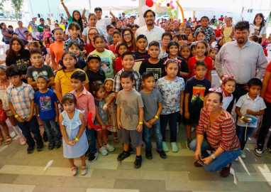 Festejaron más de 250 niños su cumpleaños en familia con el Alcalde de Reynosa 