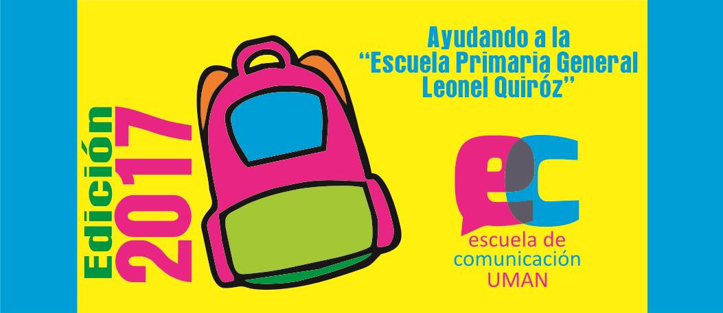 Alumnos de la UMAN realizan "Campaña de Mochilas 2017"