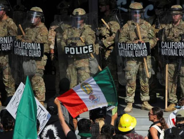 Trump ordena el despliegue de 700 infantes de marina en Los Ángeles en medio de protestas