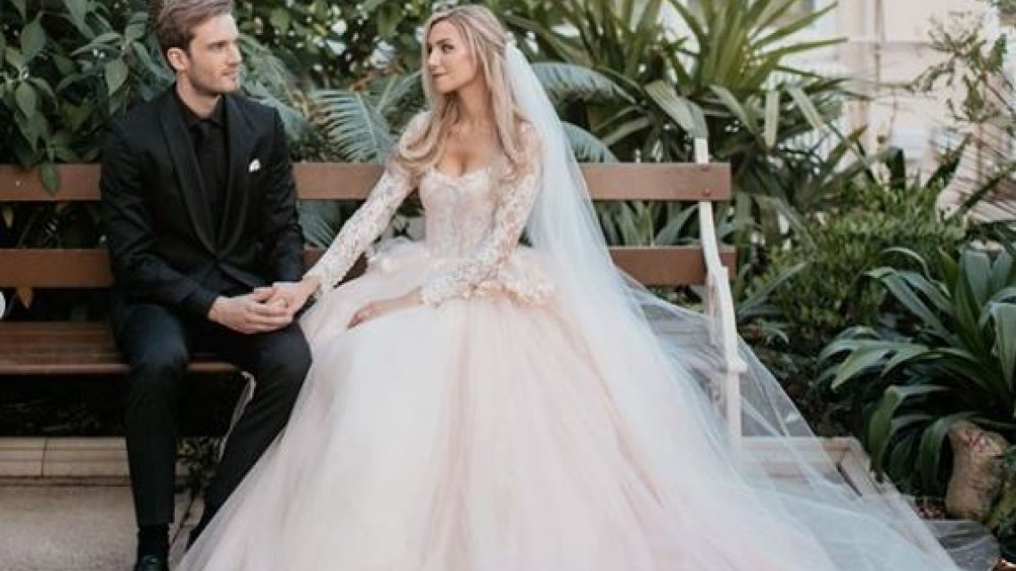 PewDiePie se casó con Marzia Bisognin