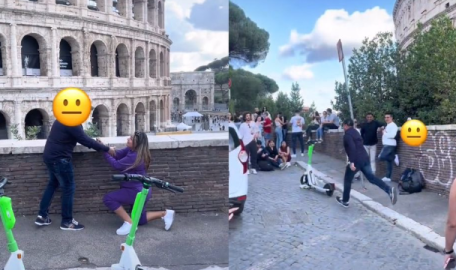 Mujer pide matrimonio a su novio y él termina huyendo