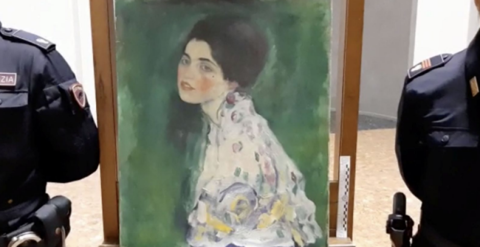 Encuentran supuesta pintura de Klimt robada hace 22 años