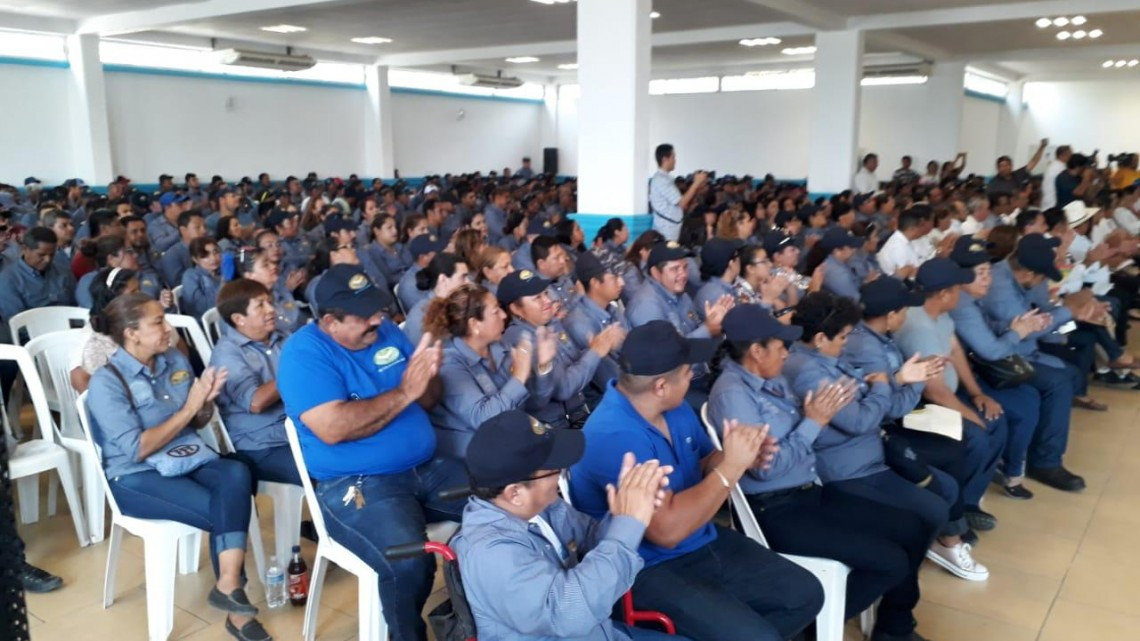 Aumentan salario a empleados de gobierno en Altamira