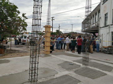 40 años pasaron para que remodelaran el edificio de Bomberos de Matamoros