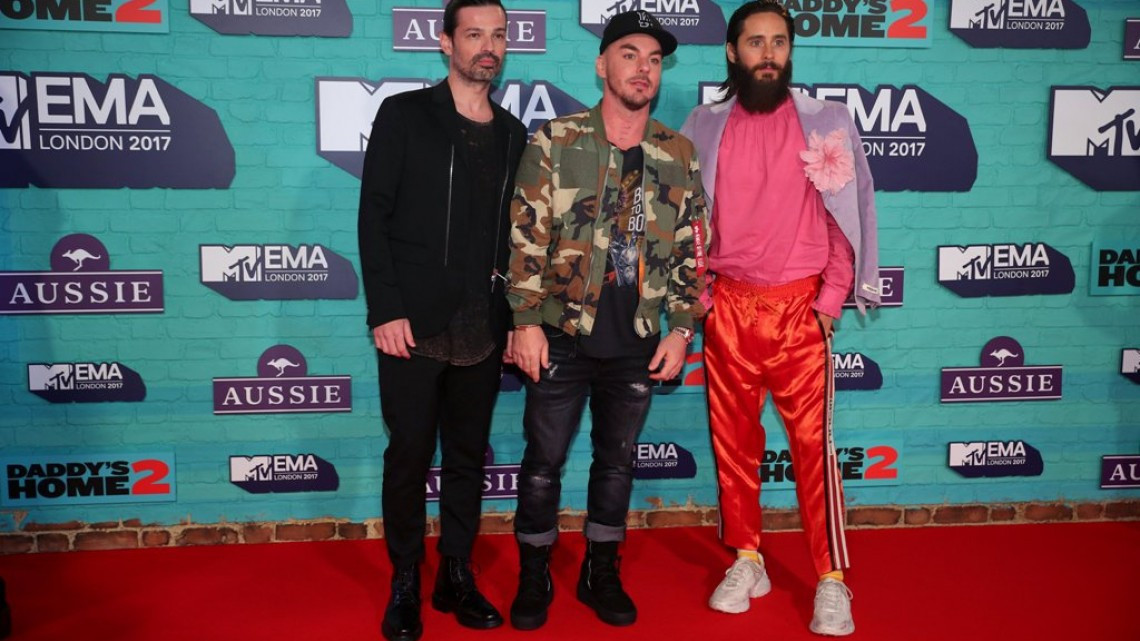 Así lucieron algunos famosos en los MTV Europe Music Awards