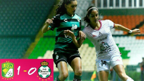 León vence 1-0 a Santos y se mete a zona de liguilla en Liga MX Femenil
