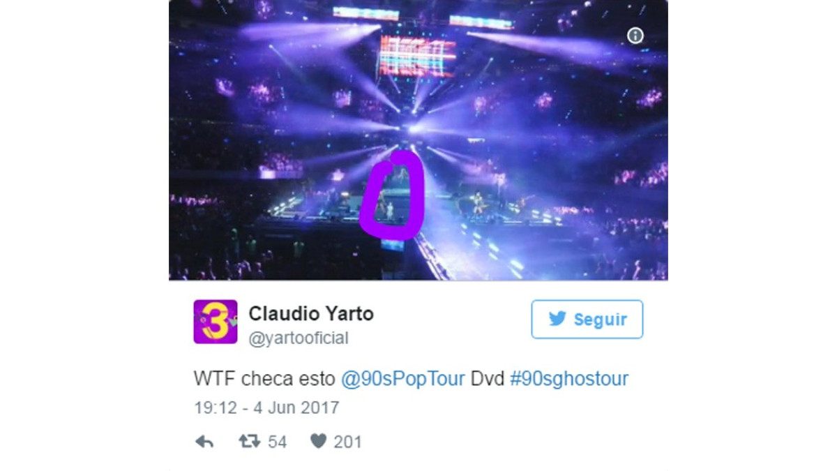 El supuesto fantasma de los “90s Pop Tour”