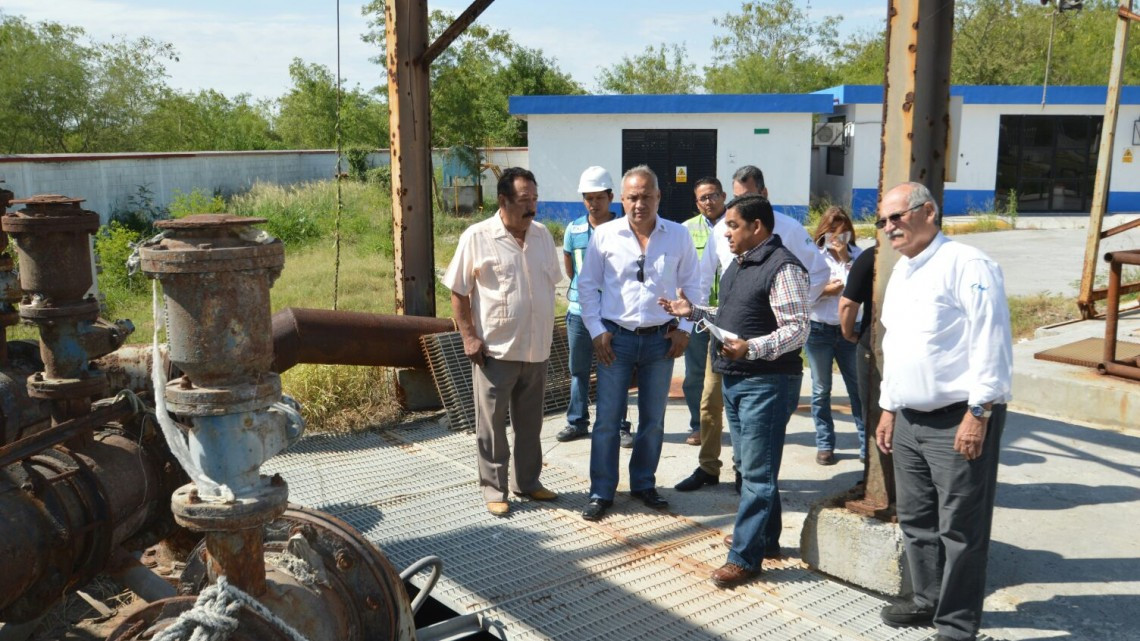 Supervisan regidores instalaciones  de la COMAPA de Reynosa