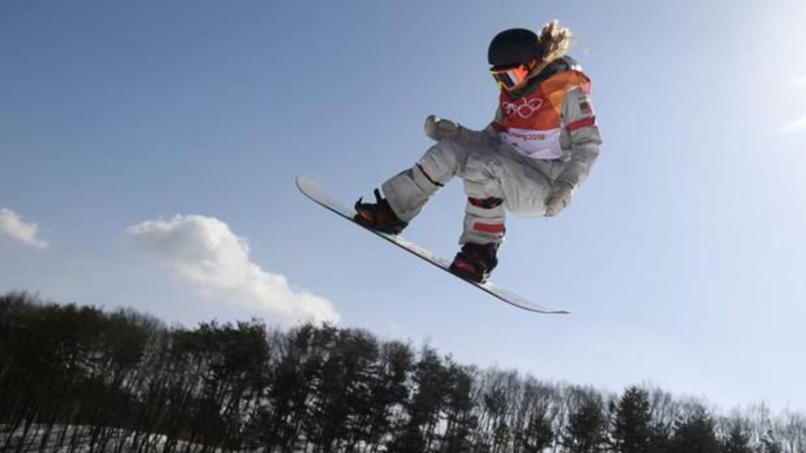 Chloe Kim, con tan solo 17 añitos, consiguió su primer oro olímpico 