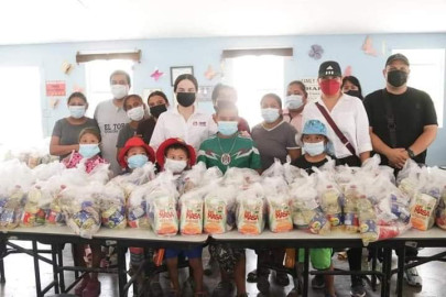 Entregó DIF Reynosa canasta básica a Comedores Mariposa A.C.