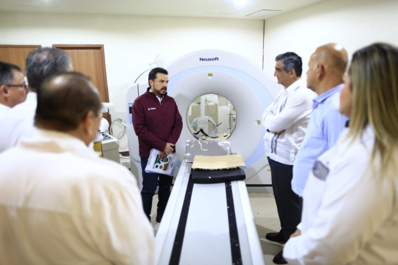 Supervisan infraestructura de hospitales del sur de Tamaulipas