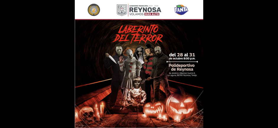 Dona un juguete para entrar al Laberinto del Terror