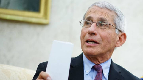Imposible predecir el futuro de EUA sobre epidemia: Fauci 