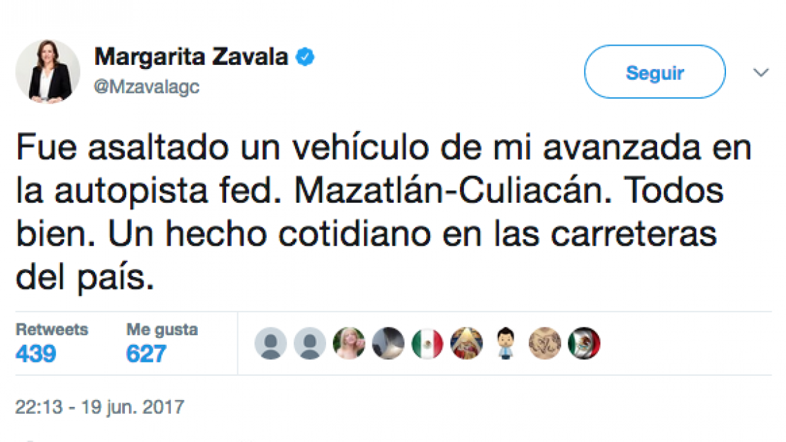 Margarita debe poner el ejemplo y denunciar: Osorio Chong