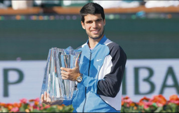 Carlos Alcaraz repite como campeón en Indian Wells