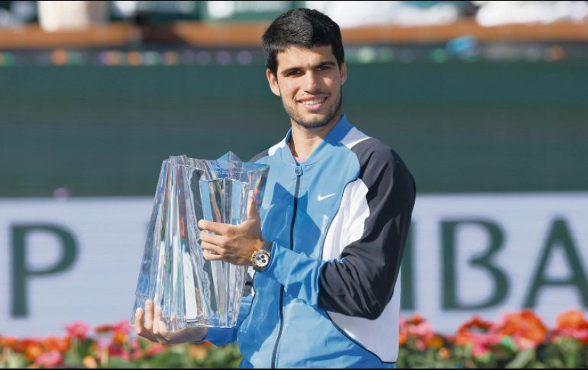 Carlos Alcaraz repite como campeón en Indian Wells