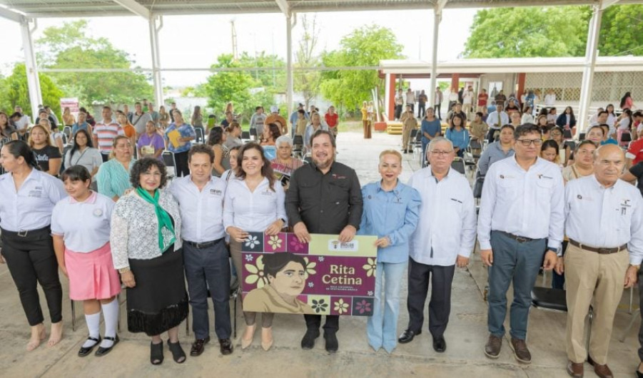Garantiza Beca “Rita Cetina” cobertura y permanencia escolar en Tamaulipas
