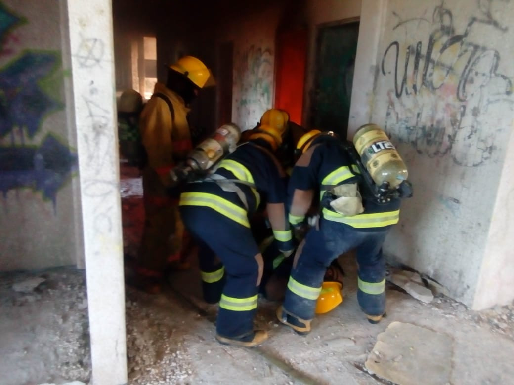 Bomberos de Madero se capacitan permanentemente para auxiliar a la ciudadanía