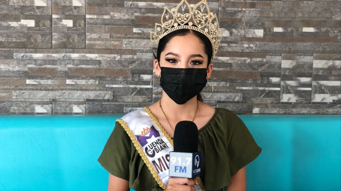 Reynosense gana corona para Tamaulipas en Miss Folklor 2021