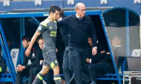 Tres partidos de suspensión a Hirving Lozano por expulsión