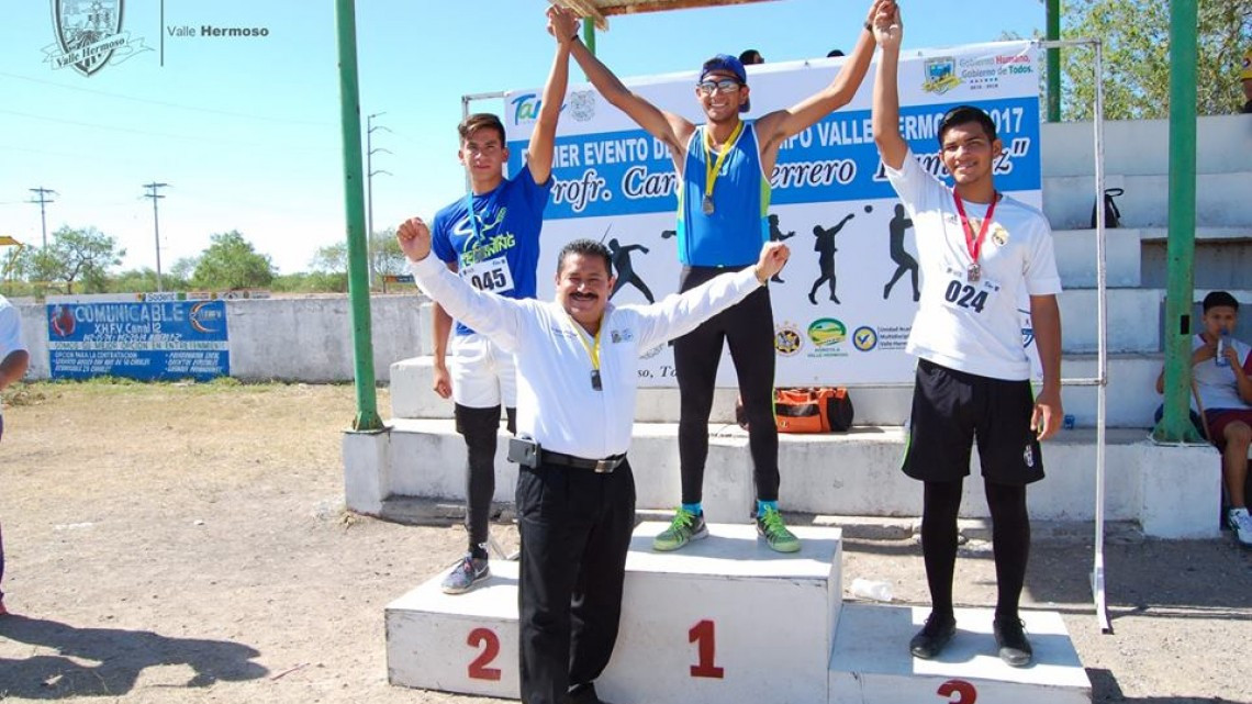 Realizan en VH primer evento de Pista y Campo 2017