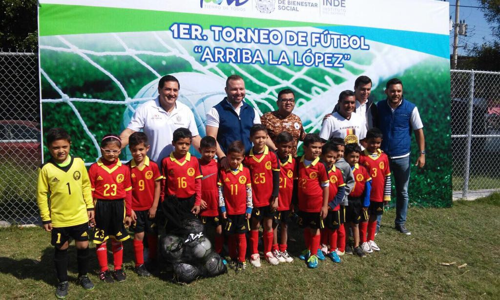 Inauguran torneo `Arriba la López´