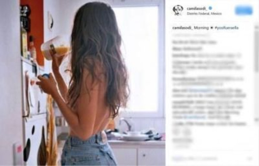Camila Sodi borra atrevida foto de su Instagram