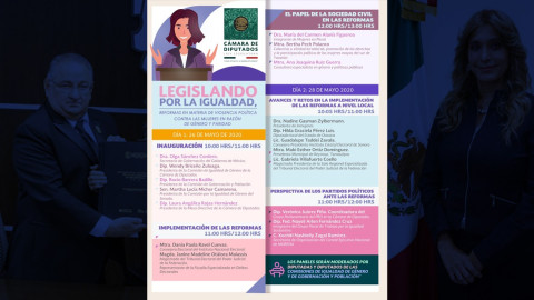 Participará Alcaldesa de Reynosa en Foro “Legislando por la igualdad”