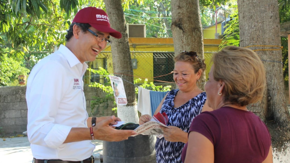 Erasmo González Robledo, candidato de "Juntos Haremos Historia", arriba en encuestas