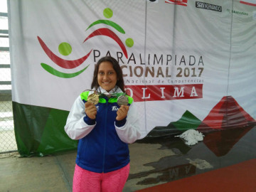 Logra Tamaulipas plata y oro en Paralimpiadas
