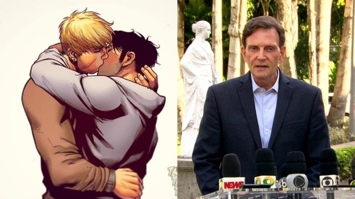 Nuevo fallo permite que el alcalde de Río de Janeiro retire un cómic por un beso gay