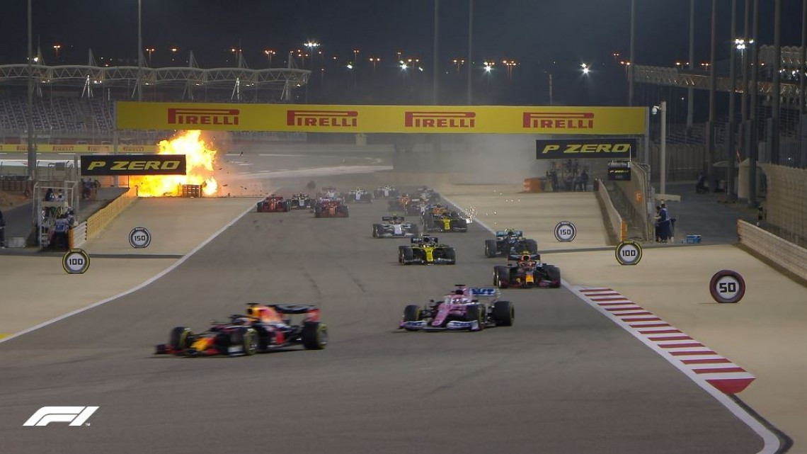 Hamilton conquista el GP de Baréin; ‘Checo’ Pérez abandona la carrera tras falla en su vehículo 