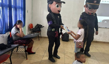 Imparte Guardia Estatal de Género taller comunitario para prevenir bullying