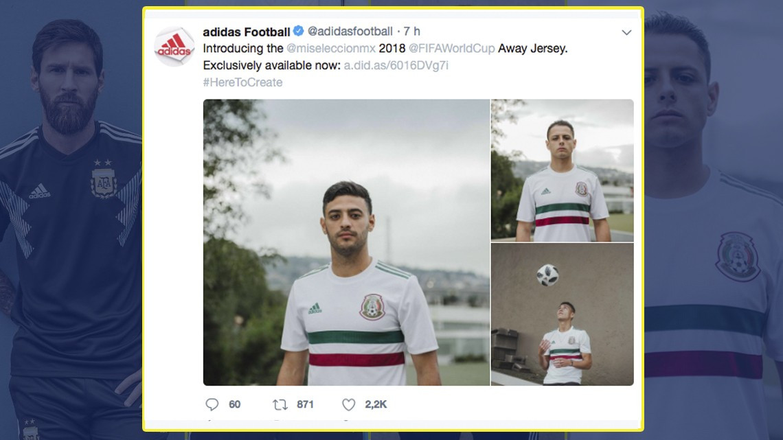 Espectaculares jerseys alternativos para Rusia 2018