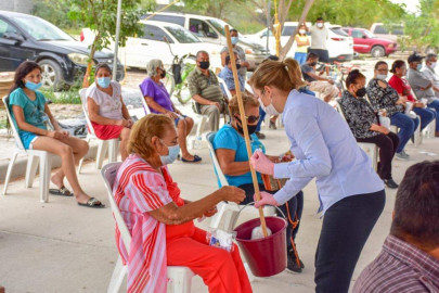 DIF Reynosa brinda apoyo a los Adultos Mayores ante la pandemia de COVID-19