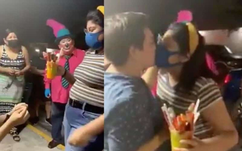 Pareja regiomontana se dan el sí en 'Vasos Lokos', de Pompo