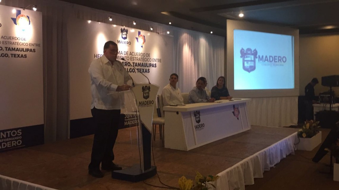 Ciudad Madero e Hidalgo Texas unen lazos fraternales