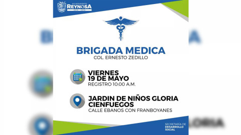 Llevarán a cabo la Brigada Médica Integral Sedesol