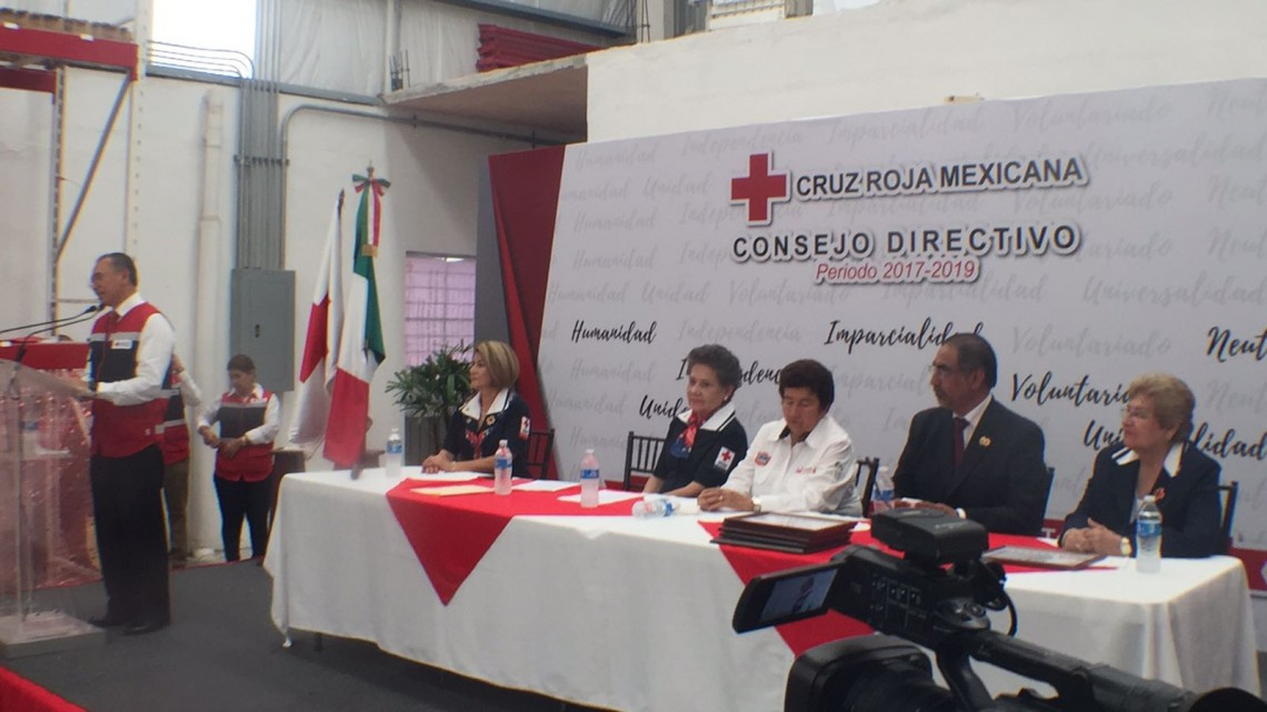Cruz Roja de Tampico cambia de directiva