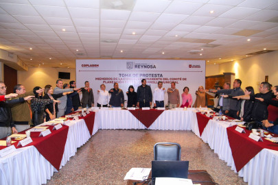 Rindió protesta ante Alcalde Comisión Permanente del COPLADEM