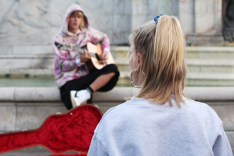 La serenata de Justin Bieber a Hailey Baldwin
