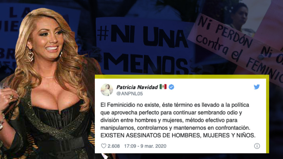 Afirma Paty Navidad que el feminicidio no existe