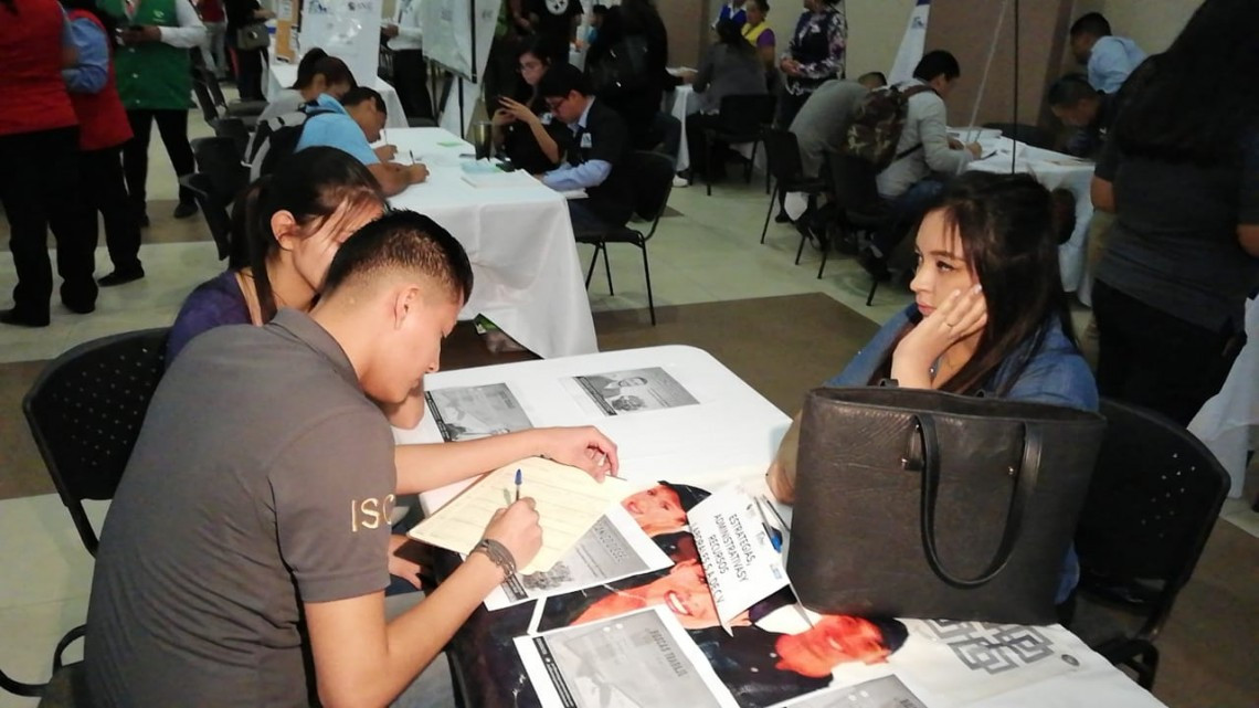 Realizan primera feria del empleo 2019 